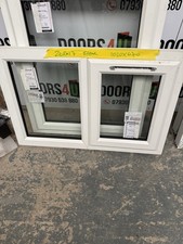 Brand new white upvc window