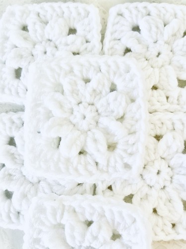 New handmade white crochet - ,
