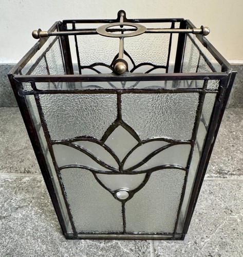 Vintage leaded lantern - leaded,