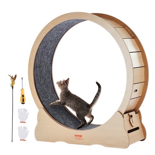 Cat exercise wheel - 43.3", large