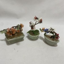 3 x Vintage Chinese Glass &