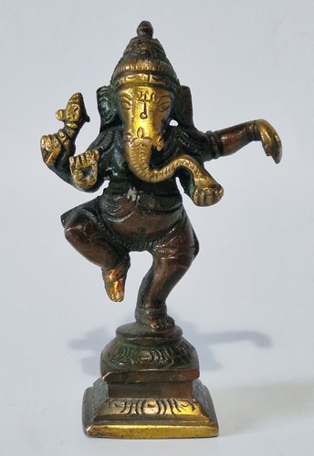 Solid brass hindu deity - brass,