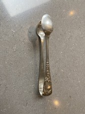 Small Silver Plated EPNS Sugar Tongs Vintage Collectable Decorative BIN FreePost