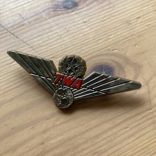 Vintage TWA Jr. Pilot Lapel