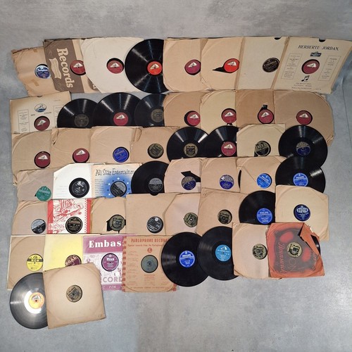 50x rpm gramophone records - 50x, 78