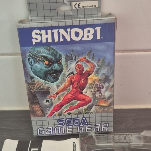Sega game gear shinobi - game,