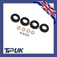 O.E Ford Fuel Injector Seal + Washer Set Transit Mk7 2.2 2.4 Relay Boxer 06-11
