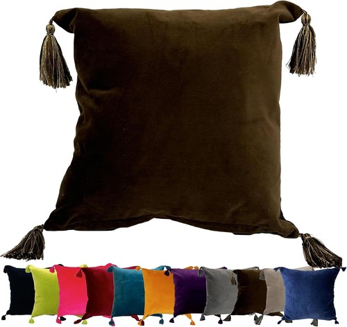 Ragged rose velvet cushion - ragged,