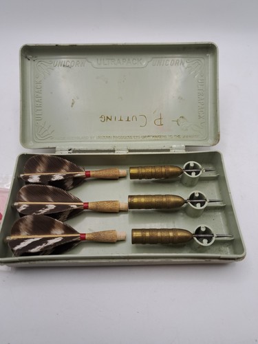 Vintage unicorn brass darts - vintage,
