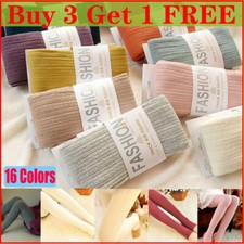 Winter Knitted Footed Tights