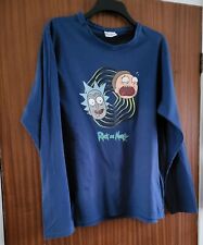 SIZE XL RICK AND MORTY LONG SLEEVED PYJAMA TOP