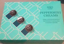 M&S PEPPERMINT CREAMS BOX Dark