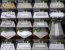Lace Jardiniere TABLE RUNNER Tablecloth Square Rectangular various sizes