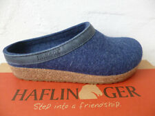 Haflinger Slipper Slippers Mules Blue Torben 713001