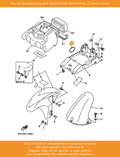 YAMAHA O-ring, 93210-61750 OEM