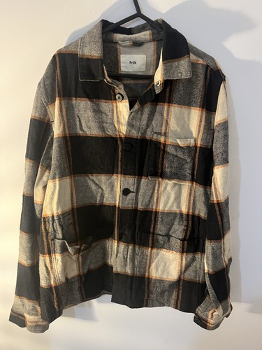 Mens folk size medium check - folk,