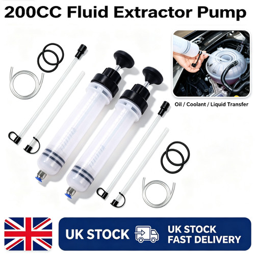 2pcs 200cc fluid - fluid, syringe