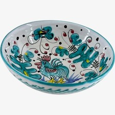 Hand Painted Rooster Bowl