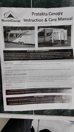 Sunncamp protekra roll - sunncamp, -10'