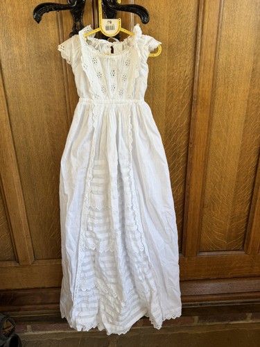 Antique christening gown - antique,
