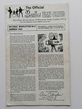 THE BEATLES UK FAN CLUB