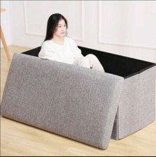Storage Ottoman Box Bench Seat
