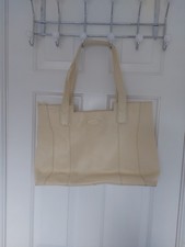 Large Cream Leather JOBIS