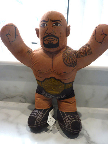 2012 mattel wwe - mattel, rock