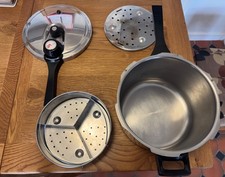 Prestige Stainless Steel 6L Pressure Cooker