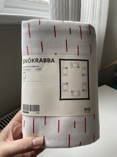 Ikea tablecloth snokrabba - ikea,