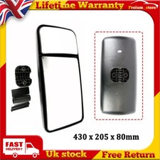 Tractor Truck Digger Double Universal Mirror Wing Split Fixing Zoom Dual HGV