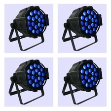 4pc/LOT DJ PAR 64 18x18w LED