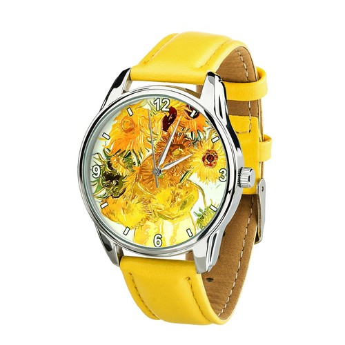 Sunflowers van gogh watch - van,