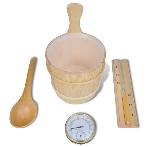 5pc sauna accessory set bath - sauna,