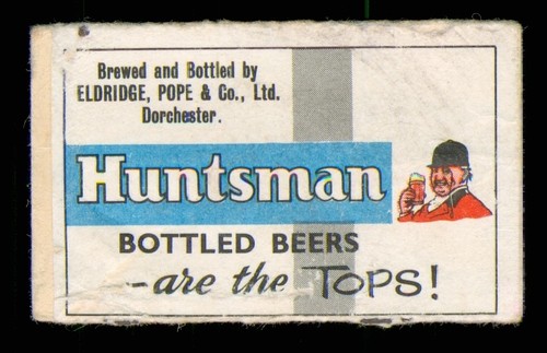 Matchbox label brewery - matchbox,