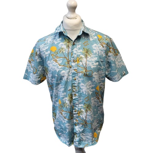 Primark hawaiian shirt green - hawaiian,