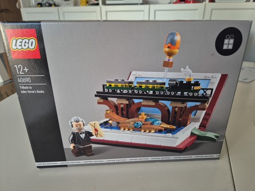 Lego 40690 jules verne - jules, books