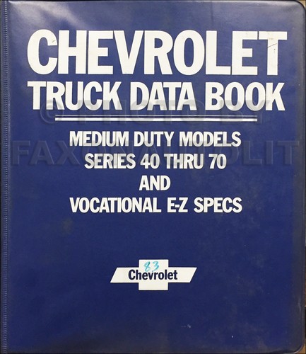1983 chevrolet medium duty - 1983,