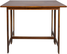 Versatile Solid Wood Flip-Top