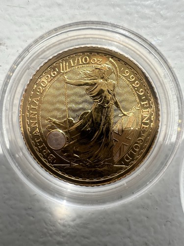 2026 10oz gold britannia - 2026, 1/10oz