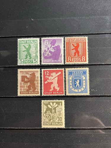 German stamps 1945 - 1945, allied
