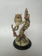 Teviotdale Mice by D. Edlemann - Dormouse On Branch Vintage