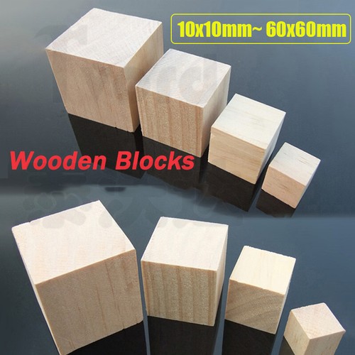 Natural wooden blocks cubes - natural,