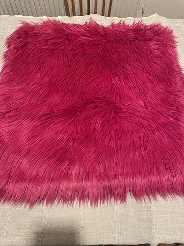Huge hot pink ikea faux - hot,