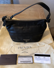 Prada Semitracolla Nappa Black