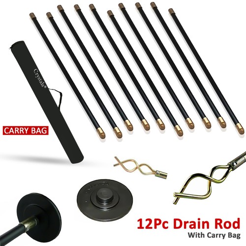 Piece drain rods - 12, 9m