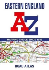 Eastern England A-Z Road Atlas by A-Z Maps Paperback