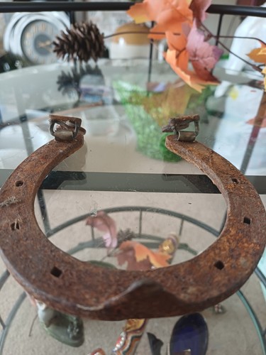 Vintage cast iron hand - cast,