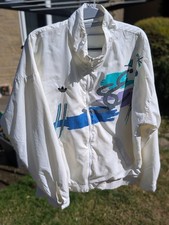 Genuine Adidas Vintage Stefan Edberg Training Track Tennis Top Size 52 ,(P2P 24)