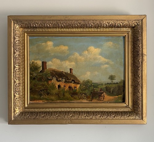 Antique victorian oil - antique,
